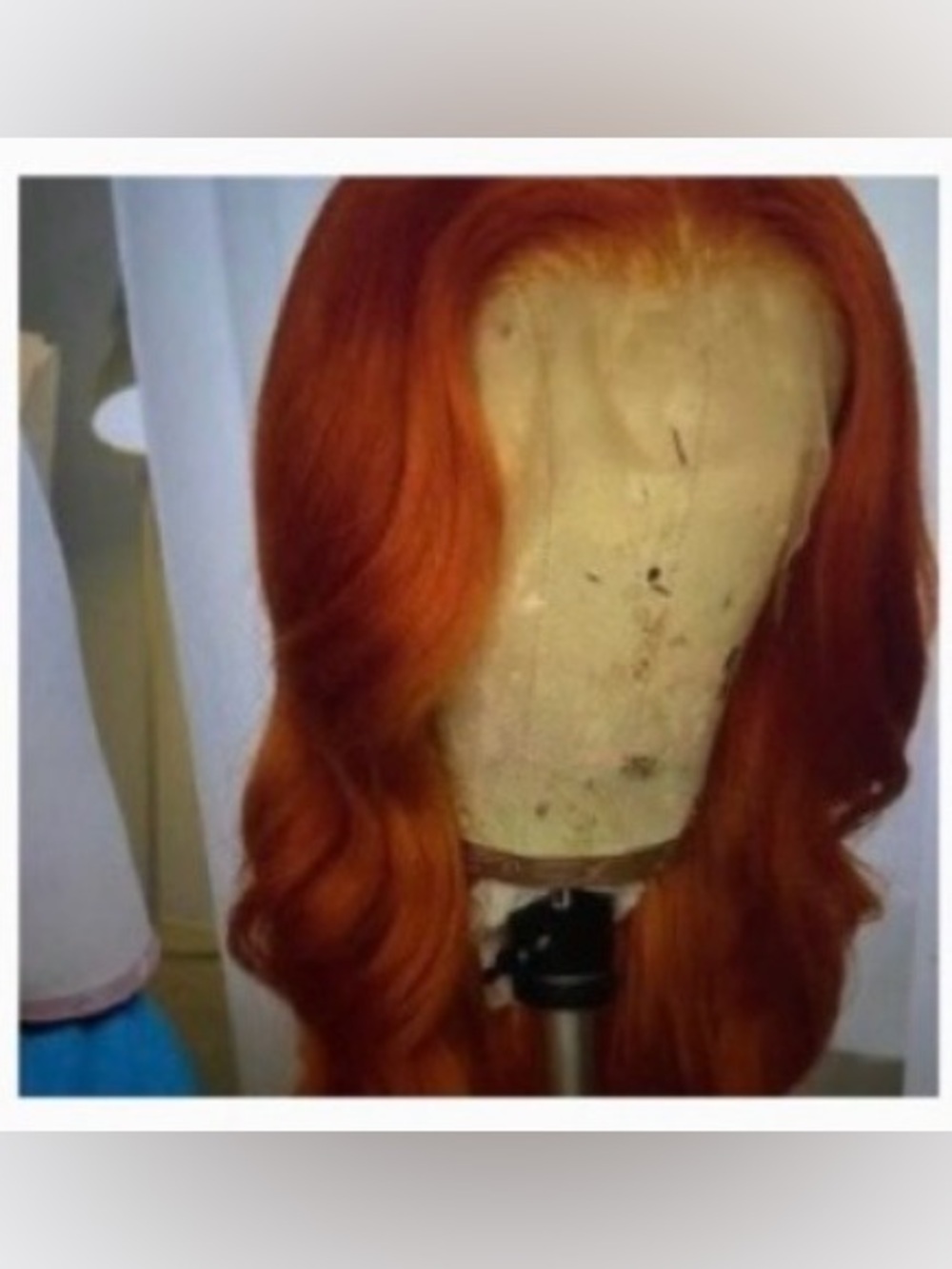 Red Lace Front Wig NWT